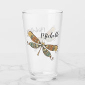 トンボ タンブラーグラス (裏面)