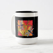 トンボ ツートーンマグカップ (正面左)