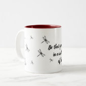 トンボ ツートーンマグカップ (正面左)