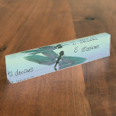 トンボ デスクネームプレート (側面)