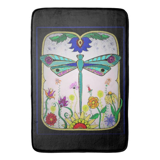 トンボ バスマット (正面縦)