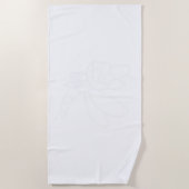 トンボ ビーチタオル (正面)