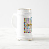 トンボ ビールジョッキ (正面左)