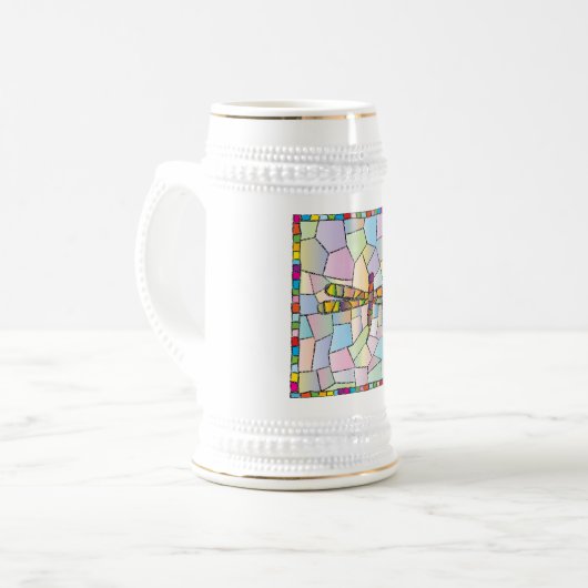 トンボ ビールジョッキ (正面左)