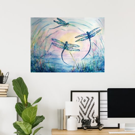 トンボ ポスター (ホームオフィス)