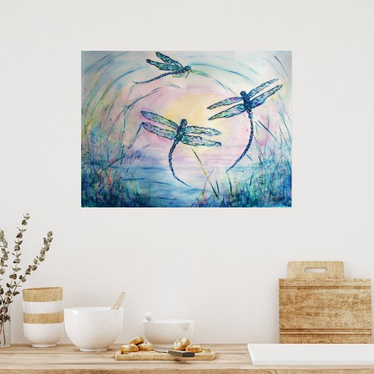 トンボ ポスター (キッチン)