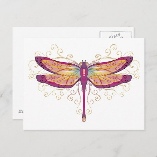 トンボ ポストカード (正面/裏面)