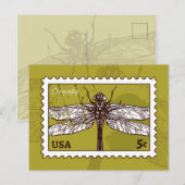 トンボ ポストカード (正面/裏面)