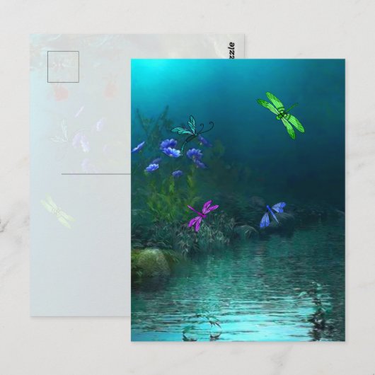 トンボ ポストカード (正面/裏面)