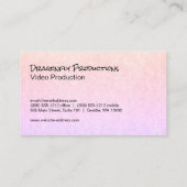 トンボ | モダンデザイン 名刺 (裏面)