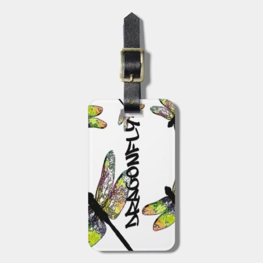 トンボ ラゲッジタグ (正面縦)