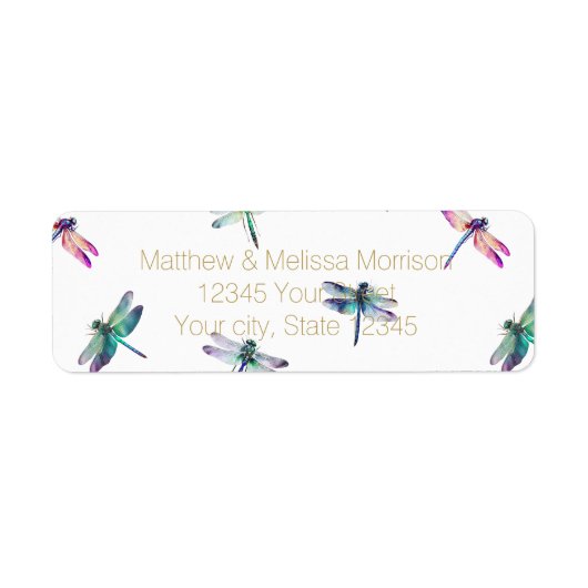 トンボ ラベル (正面)