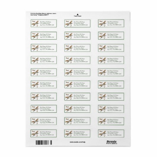 トンボ ラベル (フルシート)