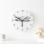 トンボ ラージ壁時計 (ホーム)