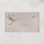 トンボ ヴィンテージ トンボのエレガントな紹介プログラム 紹介カード (裏面)