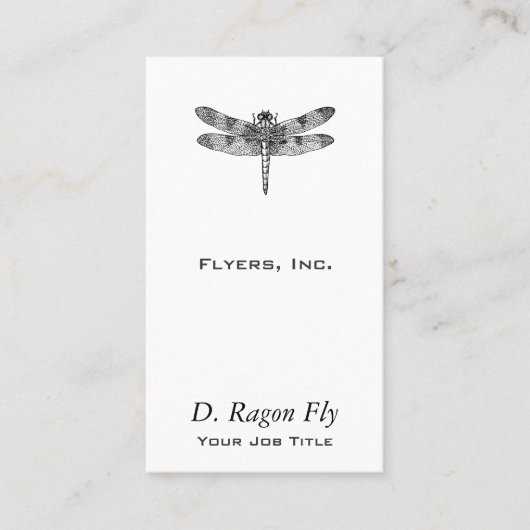 トンボ 名刺 (正面)