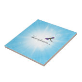 トンボ"愛です永遠" タイル (側面)