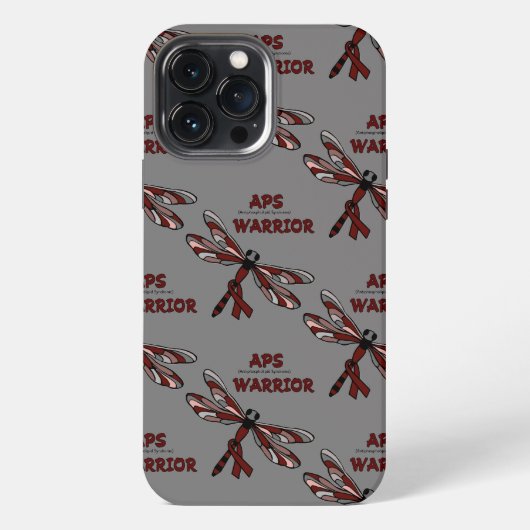 トンボ/戦士...APS  iPhoneケース (裏面)