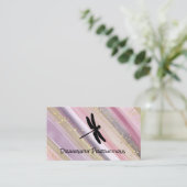 トンボ | 手絵を描線 | 金ゴールドフレーク 名刺 (スタンド正面)