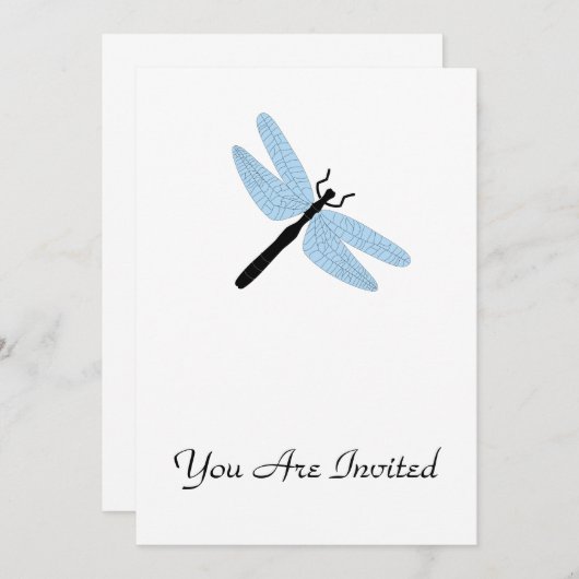 トンボ 招待状 (正面/裏面)