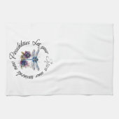 トンボ - 新たな可能性の精神 キッチンタオル (横)