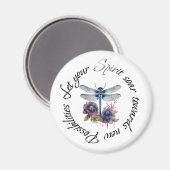 トンボ - 新たな可能性の精神 マグネット (正面/裏面)