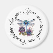 トンボ - 新たな可能性の精神 マグネット (正面)