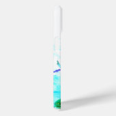 トンボ、《植物》スイレン花絵画池 Case-Mate iPhoneケース (裏面 / 右)