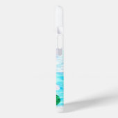 トンボ、《植物》スイレン花絵画池 Case-Mate iPhoneケース (裏面 / 左)