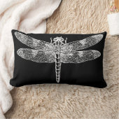 トンボ（白） ランバークッション (ブランケット)