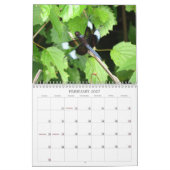 トンボ-空気2013カレンダーの宝石 カレンダー (2月 2027)