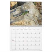 トンボ-空気2013カレンダーの宝石 カレンダー (3月 2027)