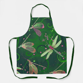 トンボ（緑） エプロン
