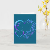 トンボ 自殺予防啓発 メンズ レディース カード (黄色い花)