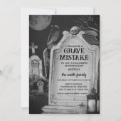 トンムストーン墓地ハローウィンパーティ 招待状 (正面)