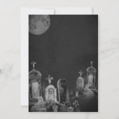 トンムストーン墓地ハローウィンパーティ 招待状 (裏面)