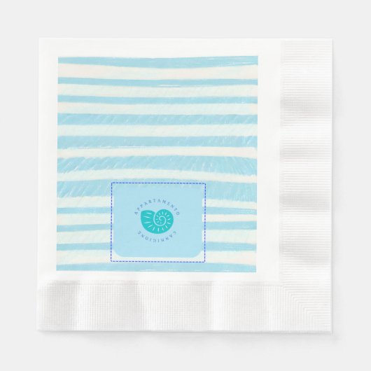 トヴァッリオペルソナリザト 縁ありランチョンナプキン (正面)