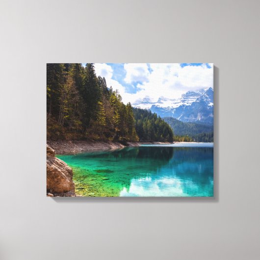 トヴェル湖 キャンバスプリント (正面)