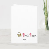 トーキングウズバースデーパーティーの招待 招待状 (裏面)