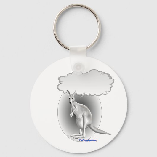 トーキングカンガルー キーホルダー (正面)