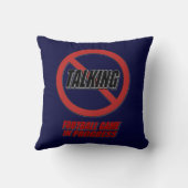 トーキングサッカーゲームが進行中ではない クッション (裏面)