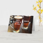 トーキングツイン誕生日 カード (黄色い花)