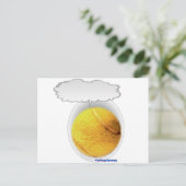 トーキングテニスボール ポストカード (スタンド正面)