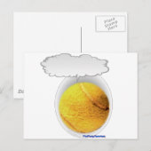 トーキングテニスボール ポストカード (正面/裏面)