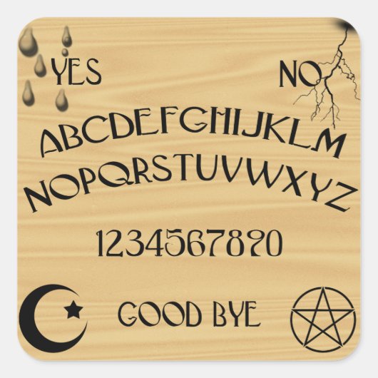 トーキングボード スクエアシール (正面)