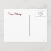 トーキングワイングラスホリデーポストカード シーズンポストカード (裏面)