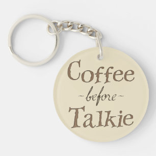 トーキー前のコーヒー キーホルダー