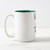 トーキー前のコーヒー ツートーンマグカップ (左)