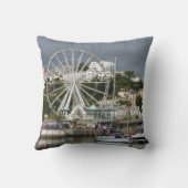 トーキー，デボン，イングランド装飾用クッション/クッション クッション (裏面)