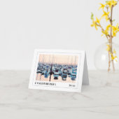 トーキー・マリーナ、イングリッシュ・リビエラ、デヴォン カード (黄色い花)